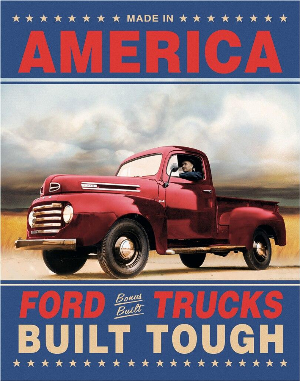 ƥ  FORD TRUCKS BUIT TOUGH DE-MS1909