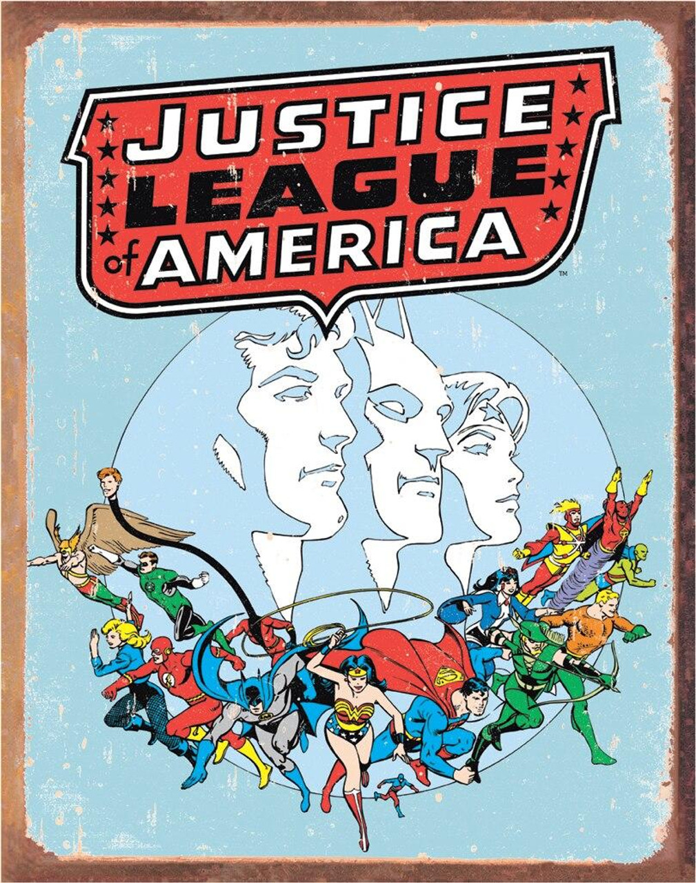 ƥ  JUSTICE LEAGUE RETRO DE-MS1641