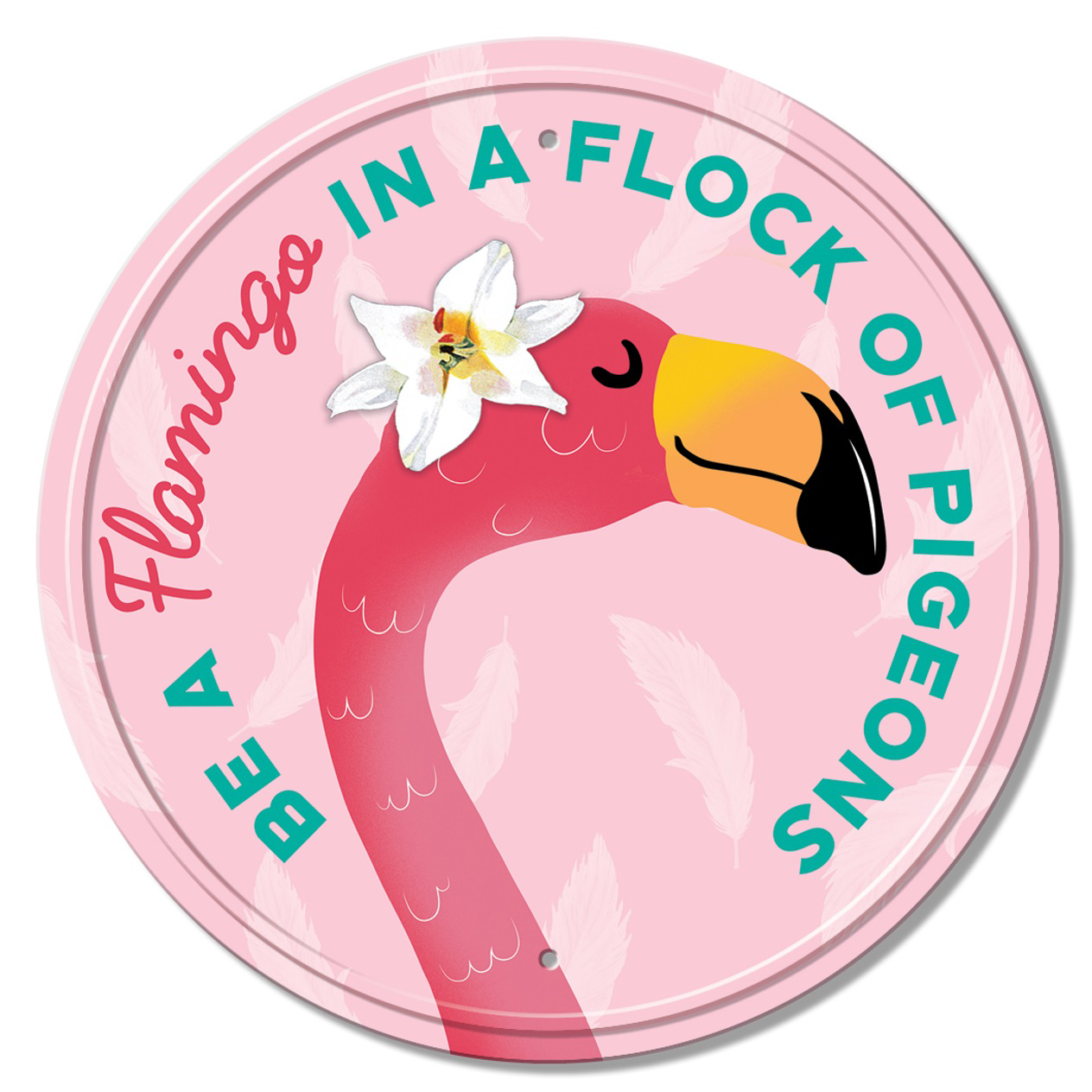 ߥ˥  Be a Flamingo Round DE-MS2658