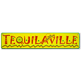 ߥ˥  STRET SIGN TEQUILAVILLE GL-SSTV