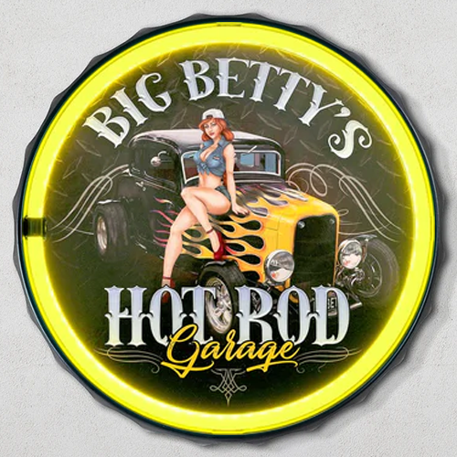 LED  ͥ  BIG BETTY'S HOT ROD GARAGE ܥȥ륭å CA-LE-562071