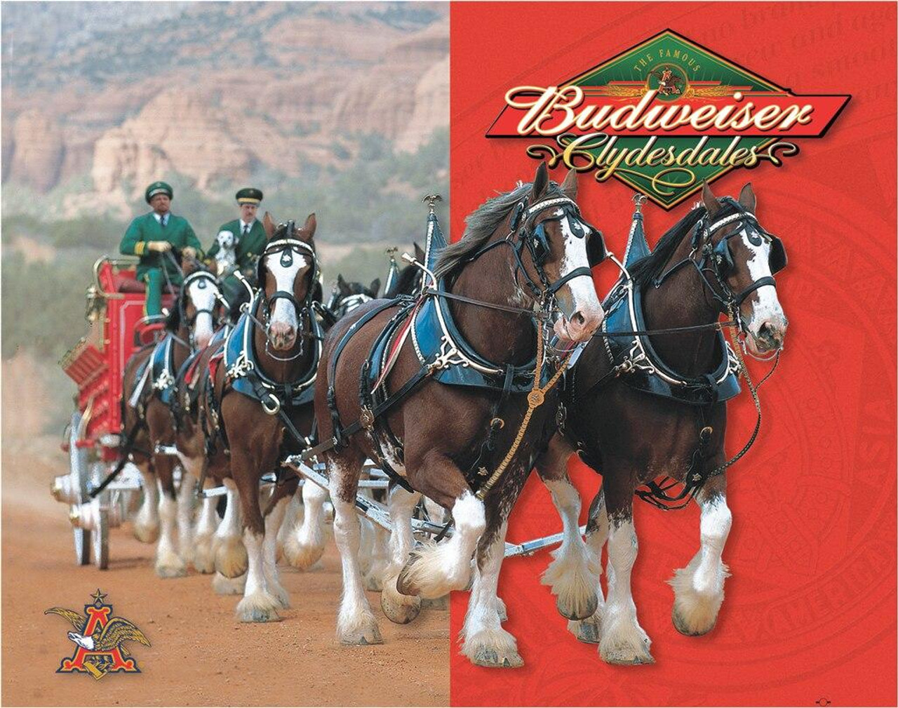 ƥ  BUDWEISER CLYDESDALES DE-MS1281ƥ  BUDWEISER CLYDESDALES DE-MS1281