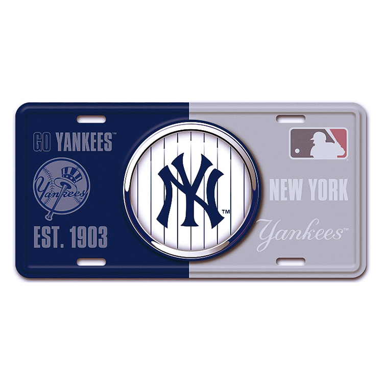 ����ߥ˥��� ������ LICENSE PLATE New YORK YANKEES GL-SLMLB01����ߥ˥��� ������ LICENSE PLATE New YORK YANKEES GL-SLMLB01