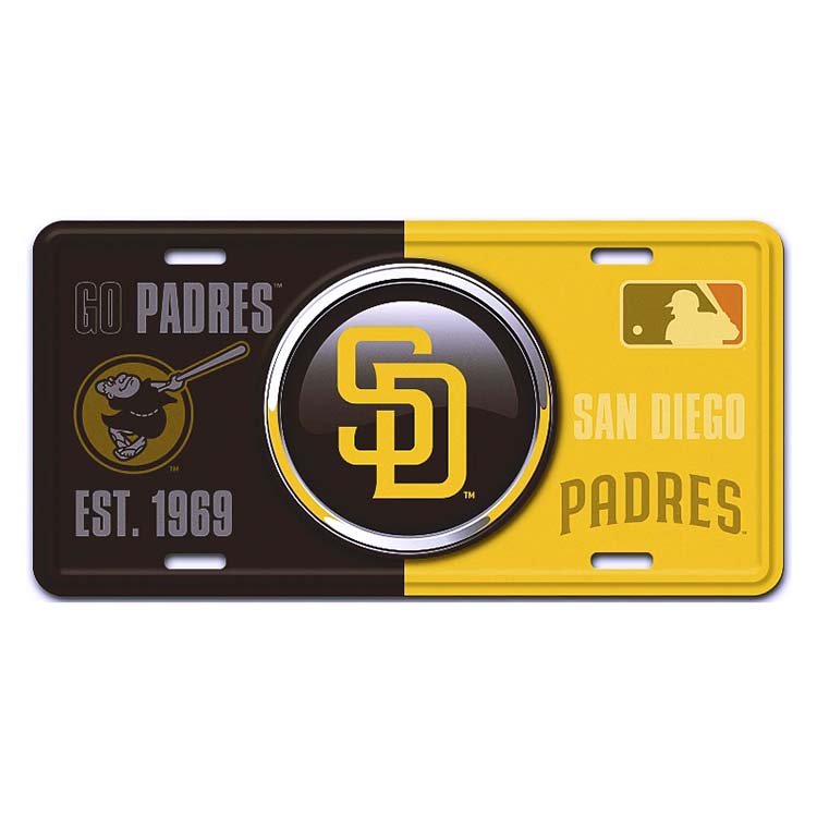 ����ߥ˥��� ������ LICENSE PLATE SAN DIEGO PADRES BULLSEYE GL-SLMLB25����ߥ˥��� ������ LICENSE PLATE SAN DIEGO PADRES BULLSEYE GL-SLMLB25