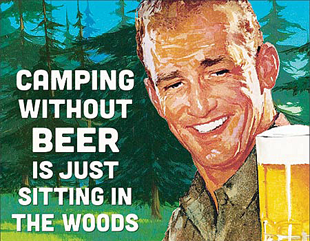 ƥ  Camping Without Beer DE-MS2295ƥ  Camping Without Beer DE-MS2295