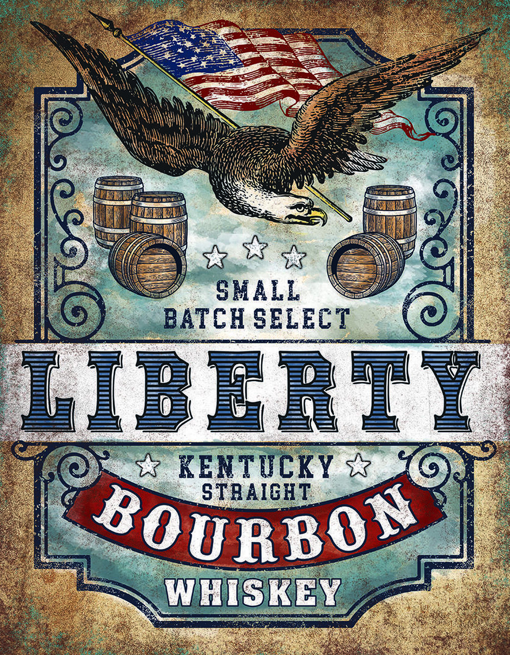 ƥ  Liberty Bourbon DE-MS2592