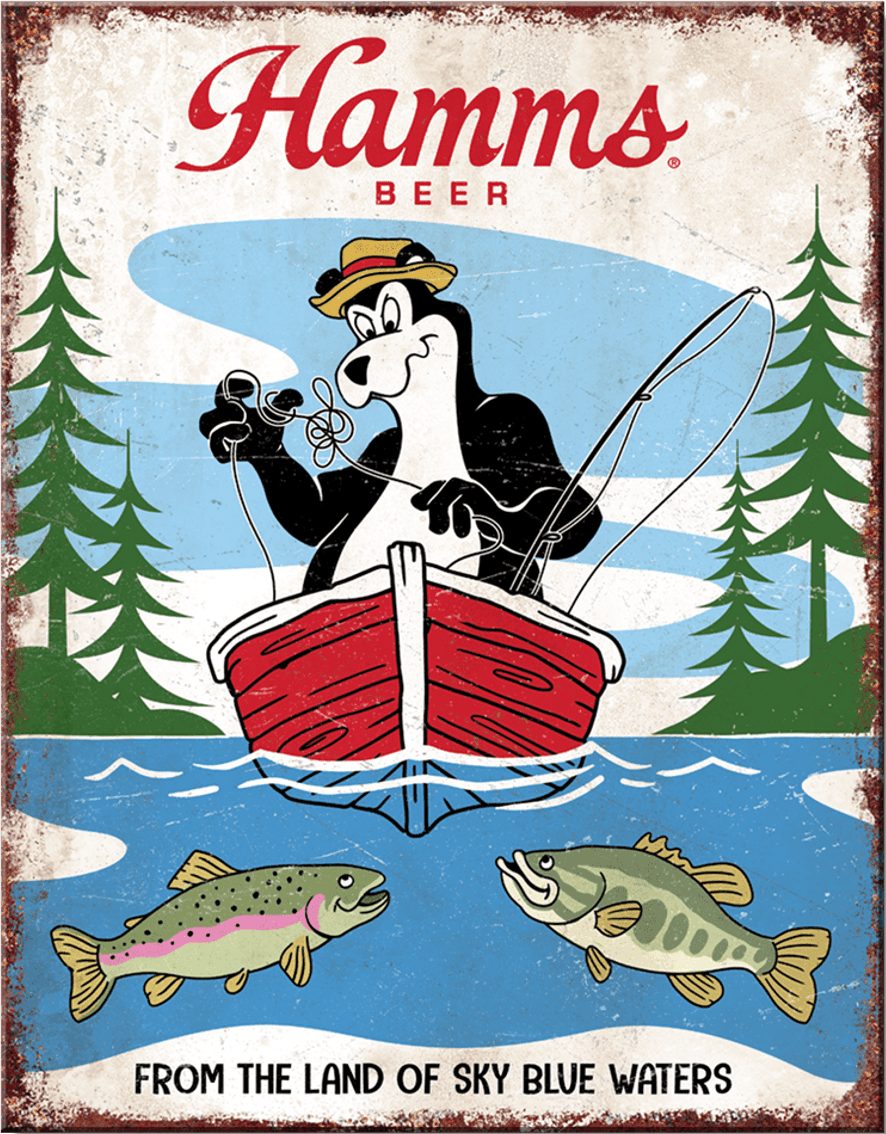 ƥ  Hamm's - Fishing DE-MS2949ƥ  Hamm's - Fishing DE-MS2949