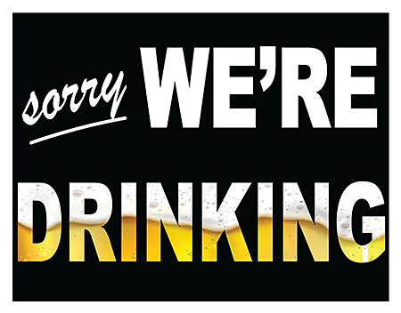 ƥ  We're Drinking DE-MS2447