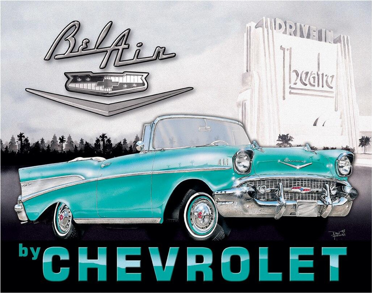 ƥ  CHEVY-57 BEL AIR DE-MS1760ƥ  CHEVY-57 BEL AIR DE-MS1760