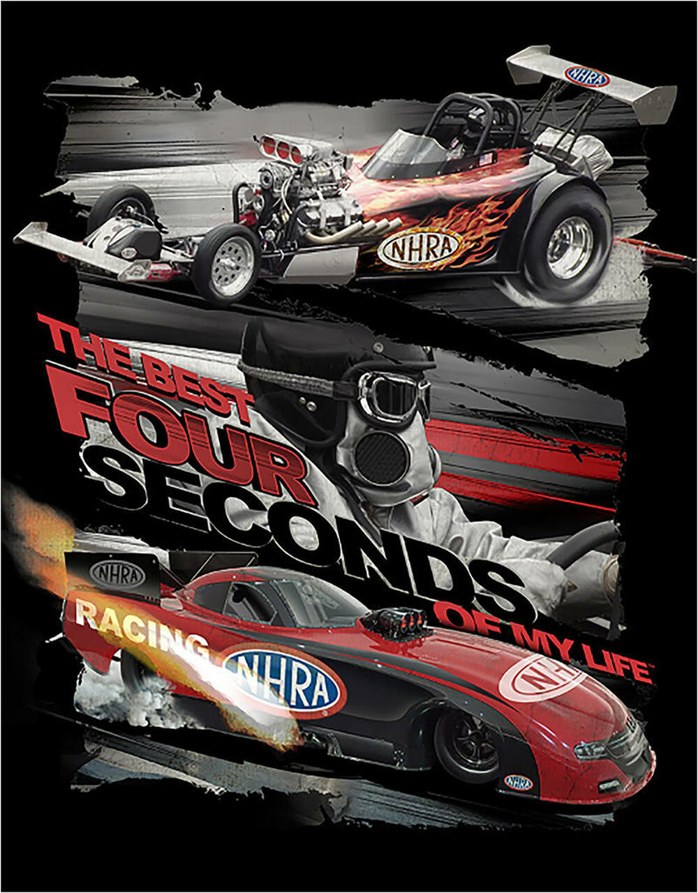 ƥ  NHRA-4 Seconds ALUMINUM 7.75" X DE-MS2550ƥ  NHRA-4 Seconds ALUMINUM 7.75" X DE-MS2550