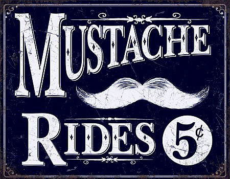 ƥ  Mustache Rides DE-MS2293ƥ  Mustache Rides DE-MS2293