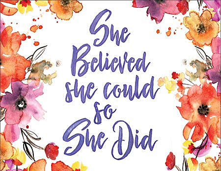 ƥ  She Believed-So She Did DE-MS2312ƥ  She Believed-So She Did DE-MS2312