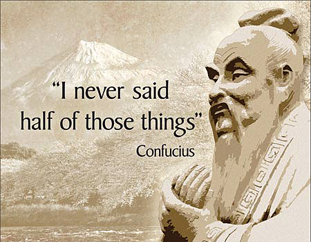 ƥ  Confucius Didn't Say DE-MS2231ƥ  Confucius Didn't Say DE-MS2231