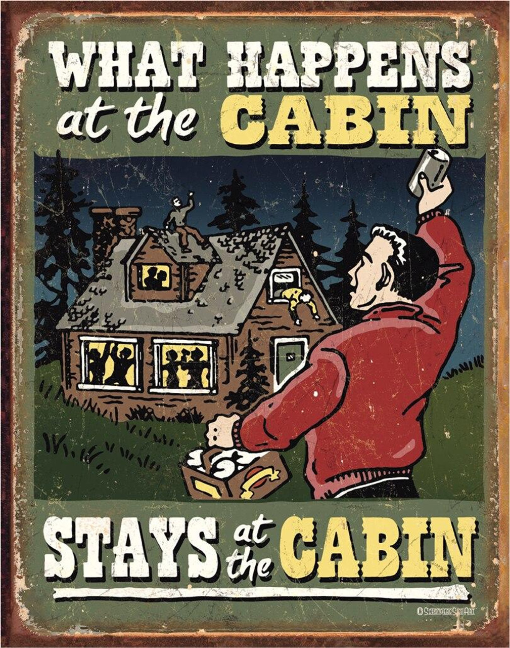 ƥ  CABIN WHAT HAPPENS DE-MS1712ƥ  CABIN WHAT HAPPENS DE-MS1712