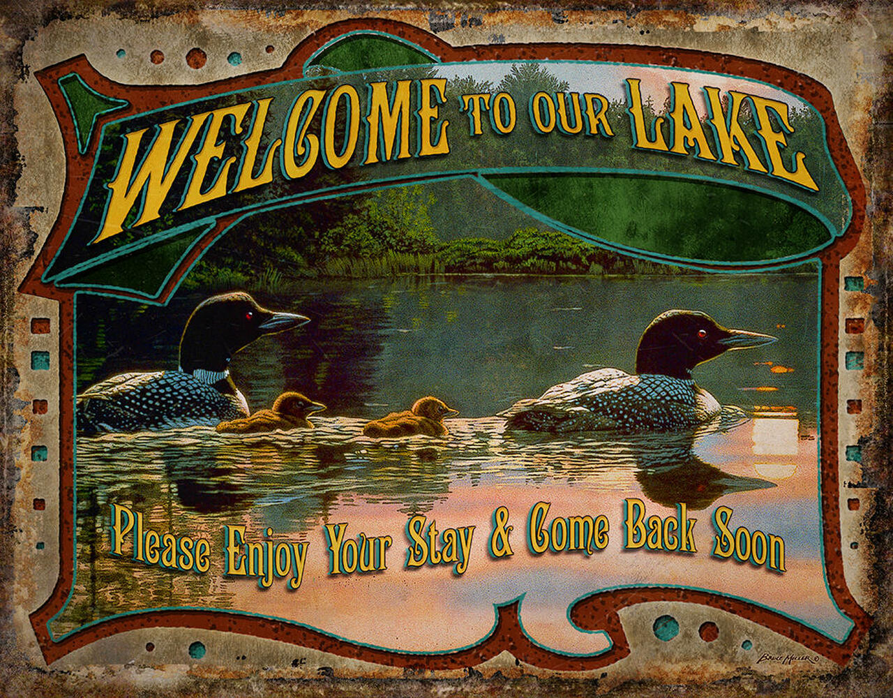 ƥ  Welcome to our Lake DE-MS2566