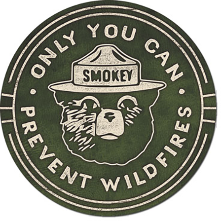 ߥ˥  Smokey Bear Round DE-MS2387ߥ˥  Smokey Bear Round DE-MS2387