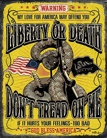 ƥ  Don't Tread On Me Warning DE-MS2234ƥ  Don't Tread On Me Warning DE-MS2234