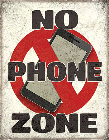 ƥ  No Phone Zone DE-MS2278ƥ  No Phone Zone DE-MS2278