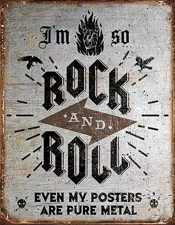 ƥ  ROCK N ROLL POSTERS DE-MS2171ƥ  ROCK N ROLL POSTERS DE-MS2171