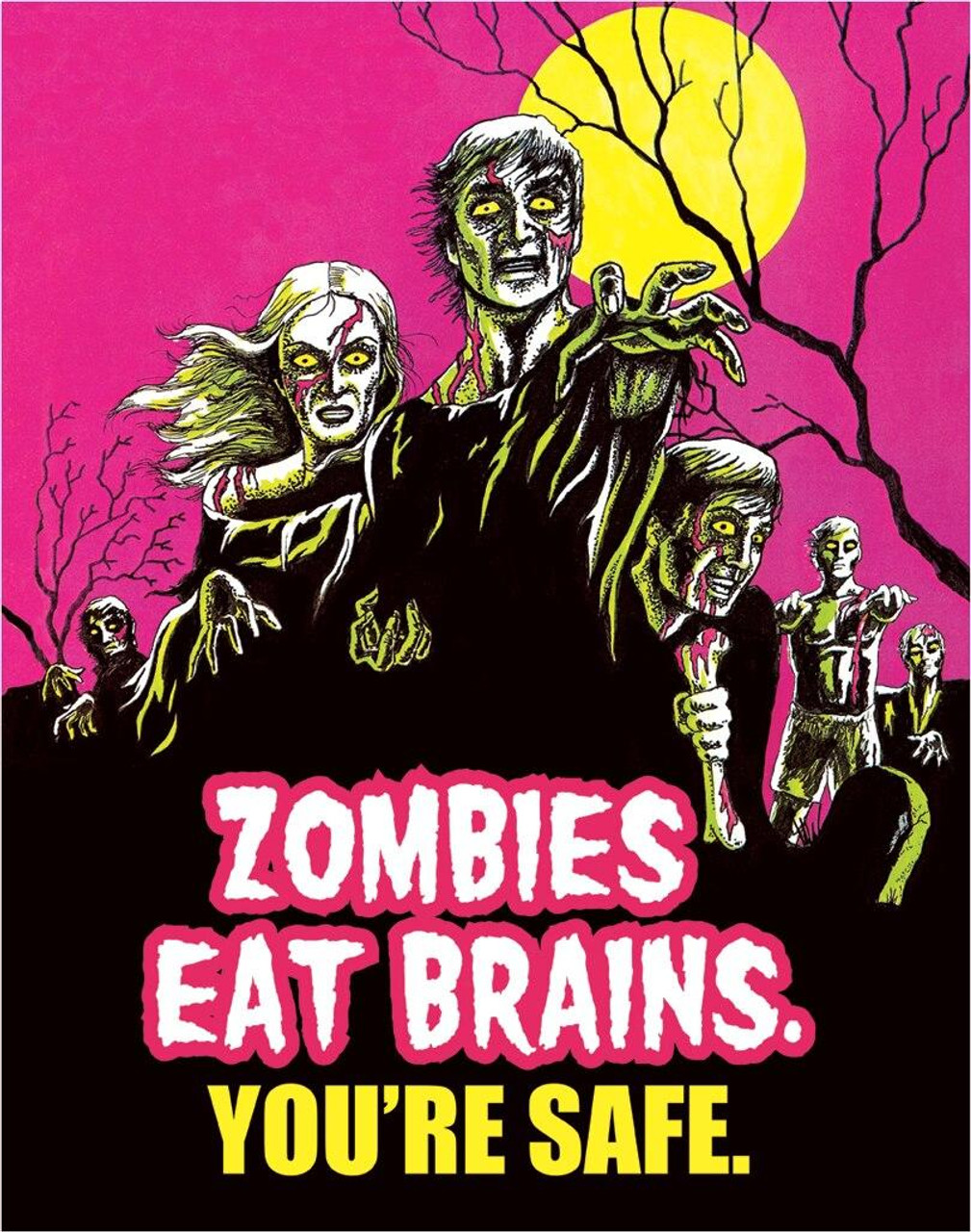 ƥ  ZOMBIES EAT BRAINS DE-MS1915ƥ  ZOMBIES EAT BRAINS DE-MS1915