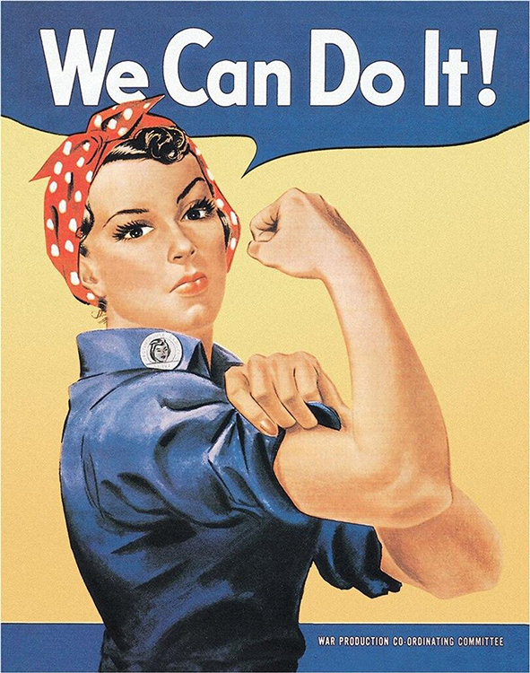 ƥ  ROSIE THE RIVETER DE-MS796ƥ  ROSIE THE RIVETER DE-MS796