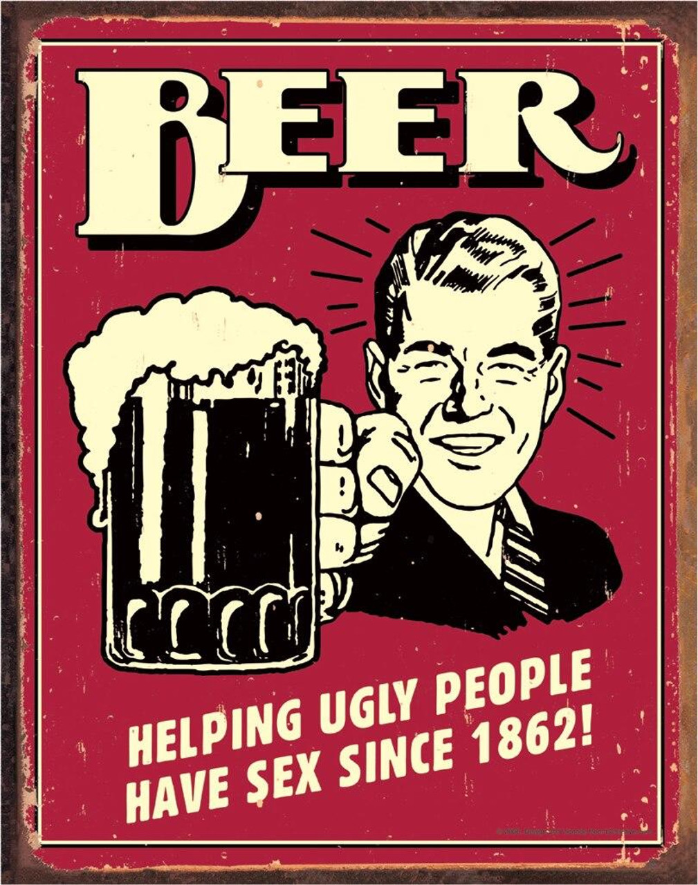 ƥ  BEER UGLY PEOPLE DE-MS1328ƥ  BEER UGLY PEOPLE DE-MS1328