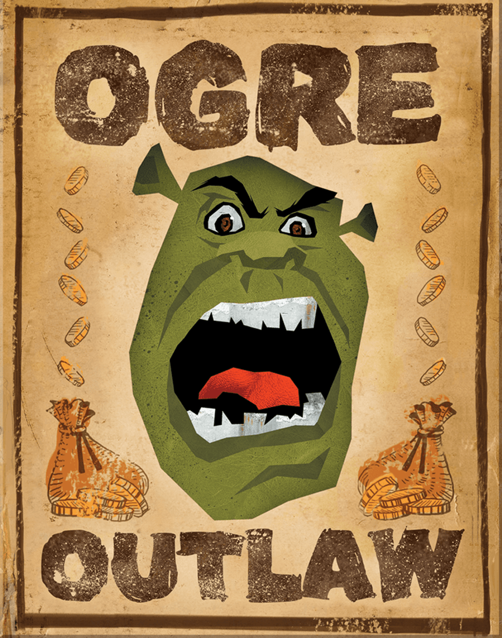 ƥ  Shrek "Ogre Outlaw" DE-MS2893