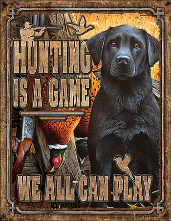 ƥ  HUNTING IS A GAME DE-MS2214