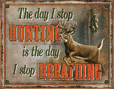 ƥ  STOP HUNTING-STOP BREATHING DE-MS2083ƥ  STOP HUNTING-STOP BREATHING DE-MS2083