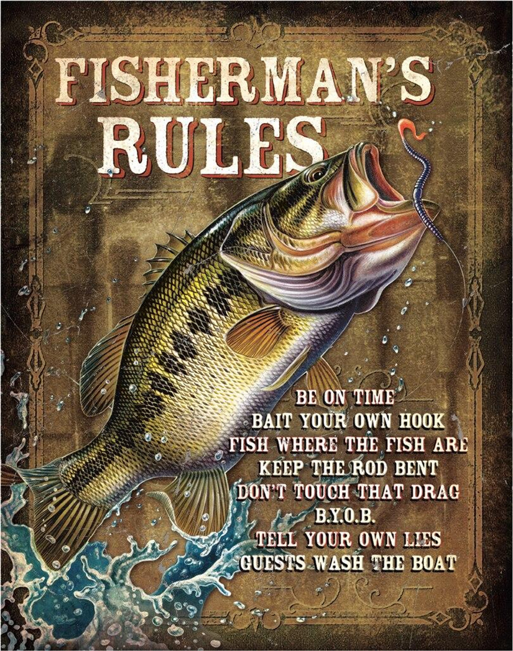 ƥ  JQ-FISHERMAN'S RULES DE-MS1870