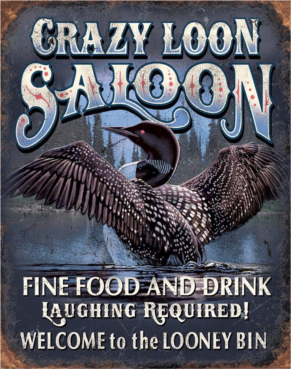 ƥ  CRAZY LOON SALOON DE-MS1673ƥ  CRAZY LOON SALOON DE-MS1673