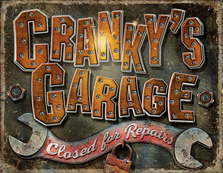 ƥ  Cranky's Garage DE-MS2379