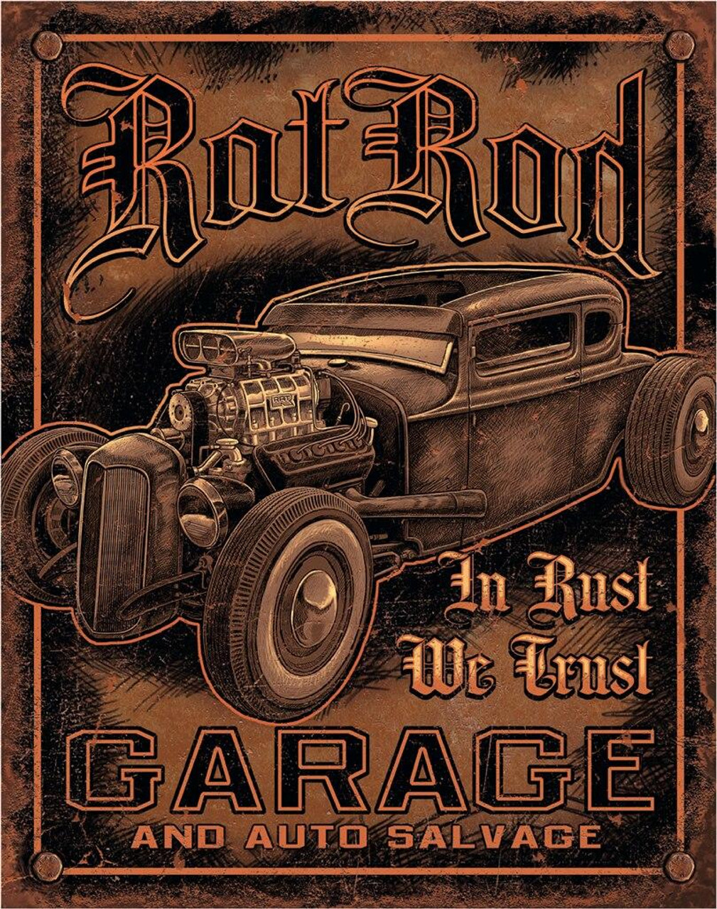 ƥ  RAT ROD GARAGE DE-MS1895ƥ  RAT ROD GARAGE DE-MS1895