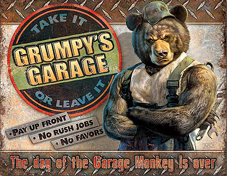 ƥ  GRUMPY'S GARAGE DE-MS2011ƥ  GRUMPY'S GARAGE DE-MS2011