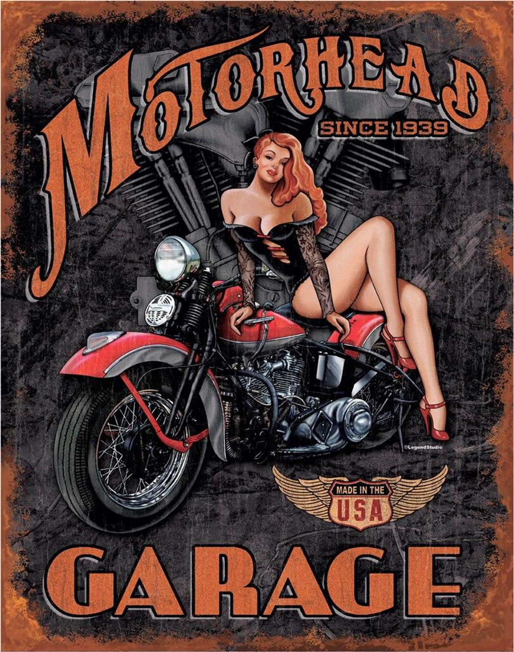 ƥ  LEGENDS MOTOEHEAD GARAGE DE-MS1628ƥ  LEGENDS MOTOEHEAD GARAGE DE-MS1628