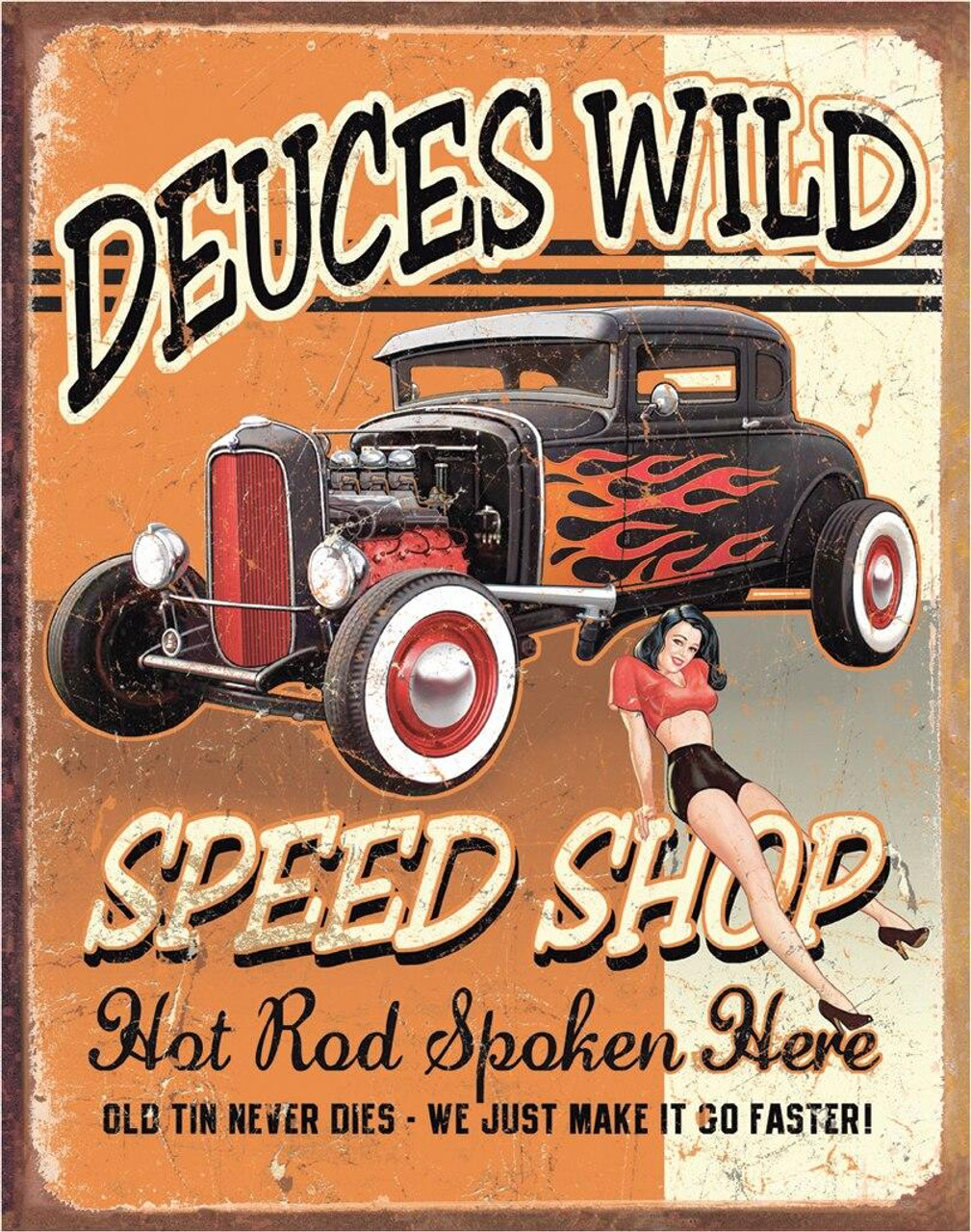 ƥ  DEUCES WILD SPEED SHOP DE-MS1688ƥ  DEUCES WILD SPEED SHOP DE-MS1688