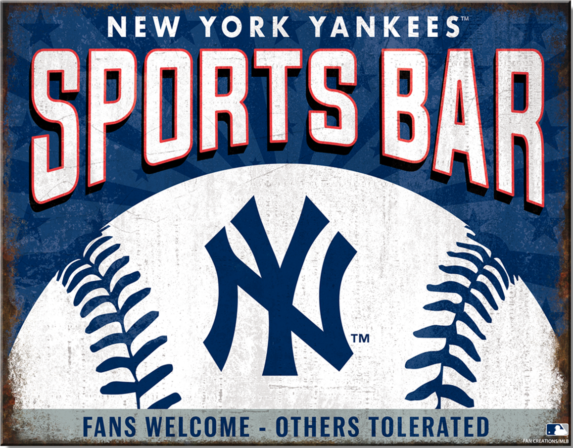 ƥ  NY Yankees Sports Bar DE-MS8127