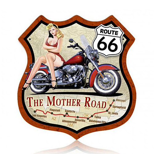 ƥ  Route 66 Pinup Bike 66-PT-RD-005ƥ  Route 66 Pinup Bike 66-PT-RD-005