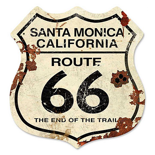 ƥ  Santa Monica Route 66 66-PT-RD-031ƥ  Santa Monica Route 66 66-PT-RD-031