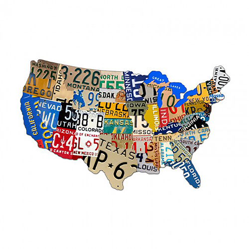 ƥ  License Plate USA PT-PS-044