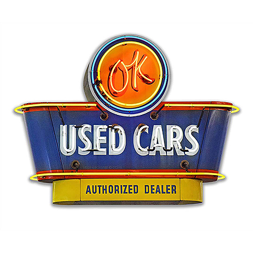 ƥ  1950's OK Used Cars PT-LGB-372ƥ  1950's OK Used Cars PT-LGB-372