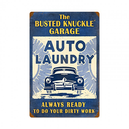 ƥ  Busted Knuckle Auto Laundry PT-BUST-002ƥ  Busted Knuckle Auto Laundry PT-BUST-002