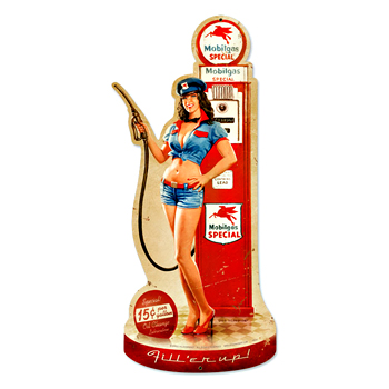 ƥ  Greg Hildebrandt Gas Pump Girl PT-HB-022ƥ  Greg Hildebrandt Gas Pump Girl PT-HB-022