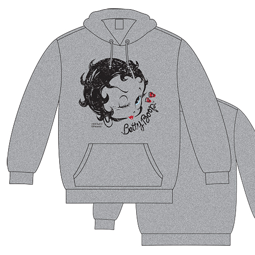 Betty Boop աǥ Betty Boop Wink BB-KP-FD-001-GY 졼Betty Boop աǥ Betty Boop Wink BB-KP-FD-001-GY 졼