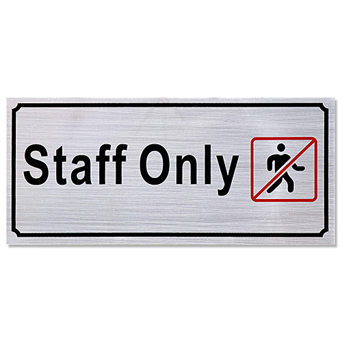  ƥå STAFF ONLY HI-SG-STAFF-YX