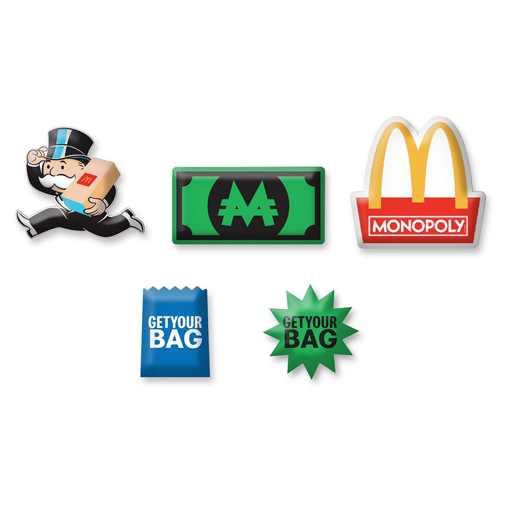 McDonald's �ԥ�Хå� Monopoly Pin 5pc SM-PIN-109458McDonald's �ԥ�Хå� Monopoly Pin 5pc SM-PIN-109458