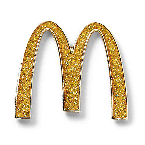 McDonald's ԥХå Glitter Arches SM-PIN-3236700