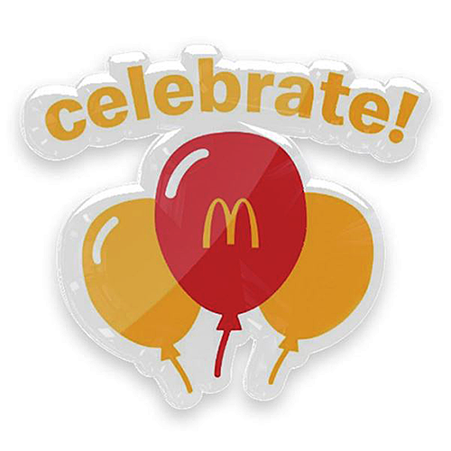 McDonald's ԥХå Celebrate Balloons SM-PIN-7204628