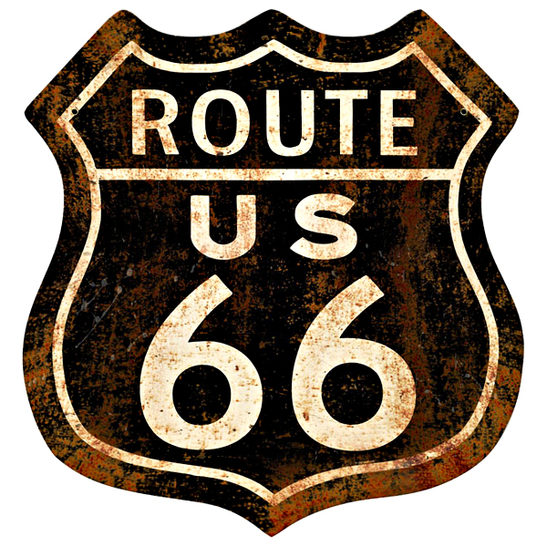 ƥ  Route 66 Rusty 66-PT-RPC-244