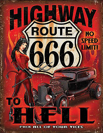 ƥ  ROUTE 666-HIGHWAY TO HELL DE-MS2123ƥ  ROUTE 666-HIGHWAY TO HELL DE-MS2123